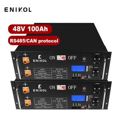 Lifepo4 48 Volt μπαταρία ιόντων λιθίου 100ah 200ah 24V 5kwh Off Grid μπαταρία Ηλιακού Συστήματος