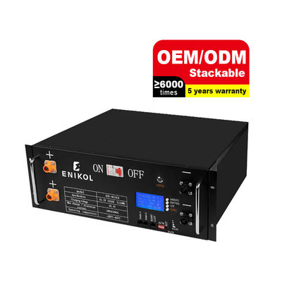 Οικιακή συσσωρευτική μπαταρία LiFePo4 24V 200ah 5000wh