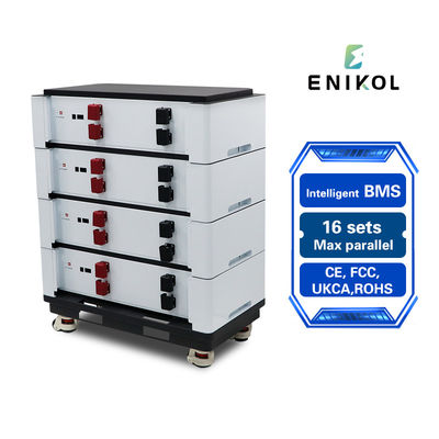 Συσσωρευτική μπαταρία λιθίου 48v 100ah 51.2v 10kwh 20kwh Σπιτική αποθήκευση ενέργειας Lifepo4 μπαταρία