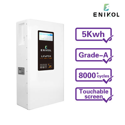 Lifepo4 51.2V 48V 200AH Ηλιακή μπαταρία με BMS και επικοινωνία με οθόνη αφής