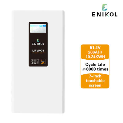48V 300AH 15kwh Ηλιακή μπαταρία LiFePO4 που τοποθετείται στον τοίχο για σύστημα ηλιακής ενέργειας εκτός δικτύου