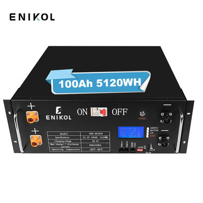 Ηλιακή μπαταρία Lifepo4 μεγάλης χωρητικότητας 48v 100ah για φωτοβολταϊκό σύστημα αποθήκευσης ενέργειας